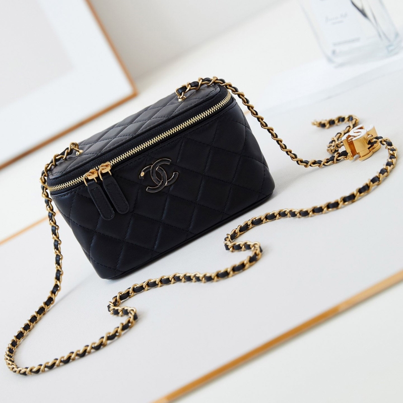 Ch*el cosmetic bags